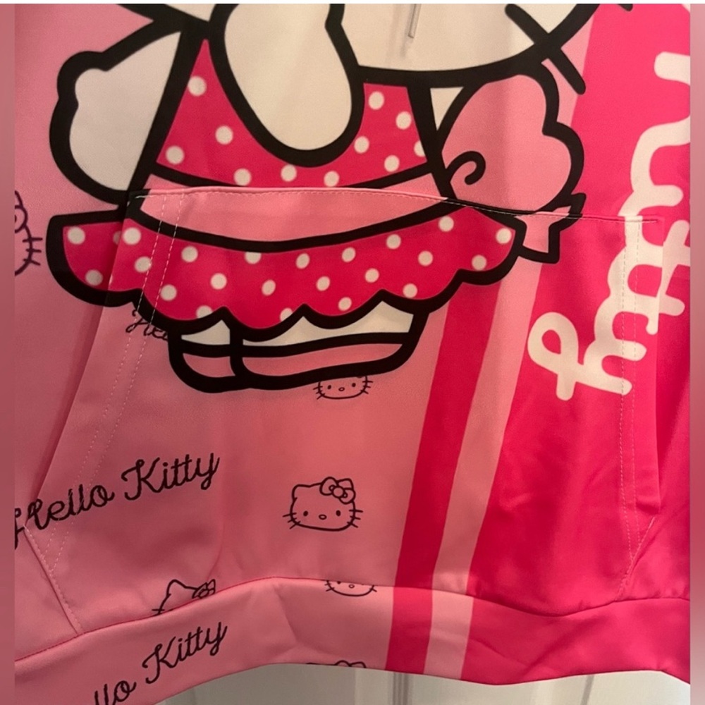 Hello Kitty Vibrant Pink Hoodie - Picture 2 of 7